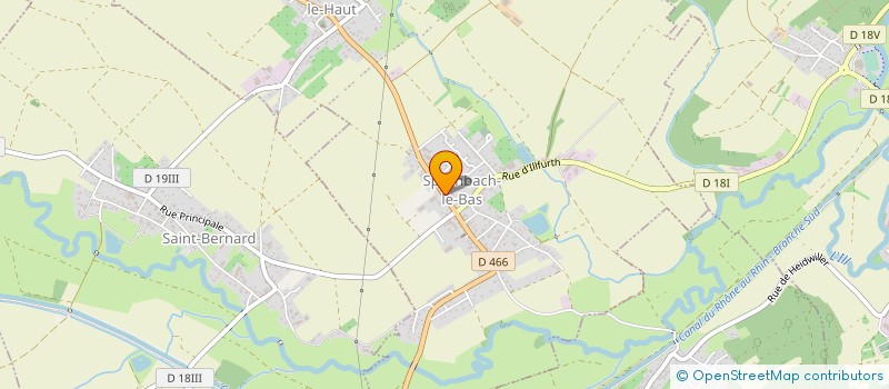 localisation de l'entreprise MONSIEUR SAMUEL BURGY  SPECHBACH