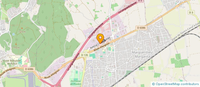 localisation de l'entreprise MONSIEUR SAMUEL CABRERA  MARGUERITTES