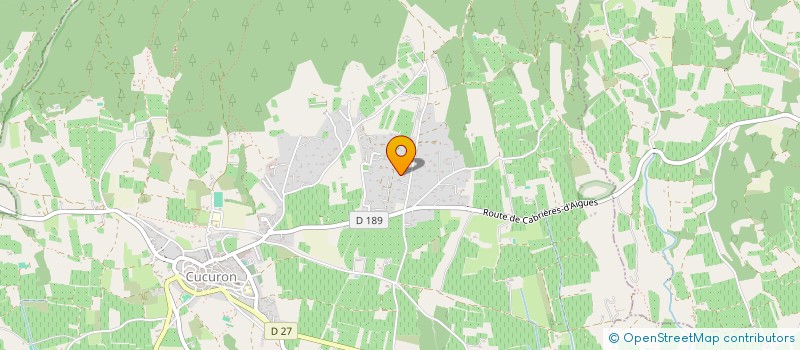 localisation de l'entreprise MONSIEUR SAMUEL CALVIN à CUCURON