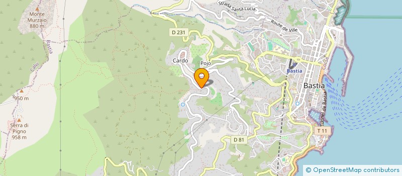 localisation de l'entreprise MONSIEUR SAMUEL CAMBON à BASTIA