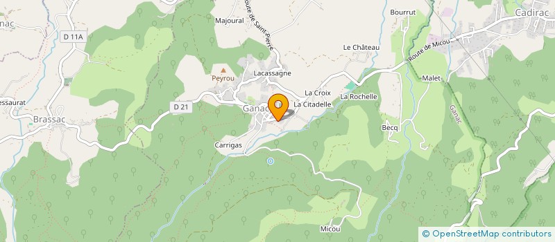 localisation de l'entreprise MONSIEUR SAMUEL CANCEL à GANAC
