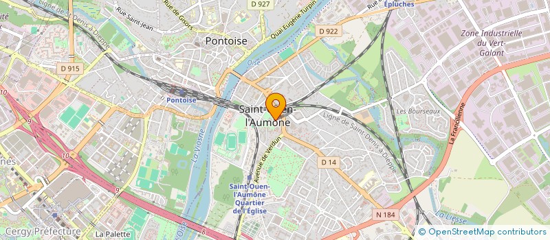 localisation de l'entreprise MONSIEUR SAMUEL CAPELLO  SAINT-OUEN-L'AUMONE