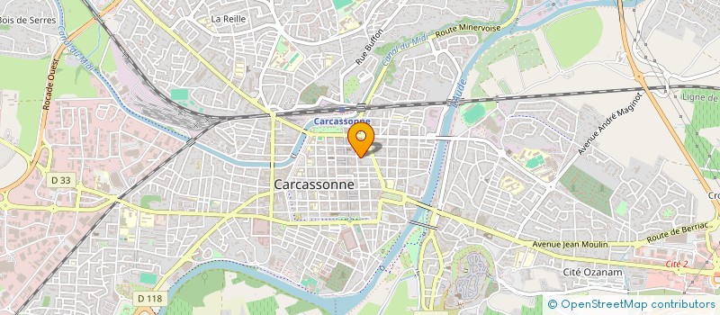 localisation de l'entreprise MONSIEUR SAMUEL CARAGOL  CARCASSONNE