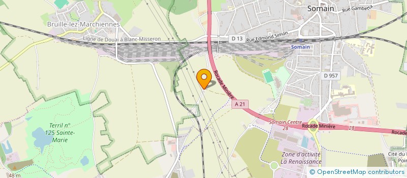 localisation de l'entreprise MONSIEUR SAMUEL CARLIER  SOMAIN