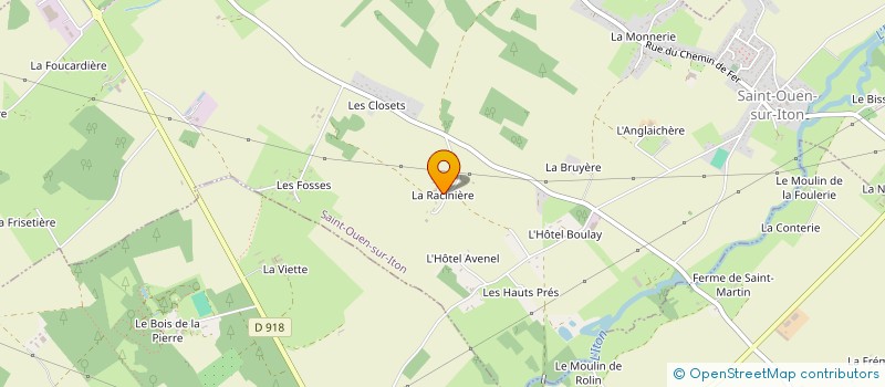 localisation de l'entreprise MONSIEUR SAMUEL CARO à SAINT-OUEN-SUR-ITON