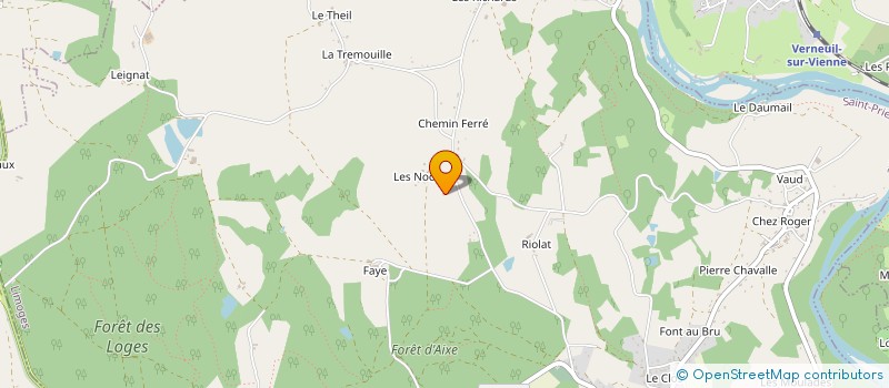 localisation de l'entreprise MONSIEUR SAMUEL CARTERON à SAINT-PRIEST-SOUS-AIXE