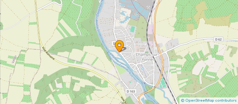 localisation de l'entreprise MONSIEUR SAMUEL CASSEVILLE à CHAMPS-SUR-YONNE