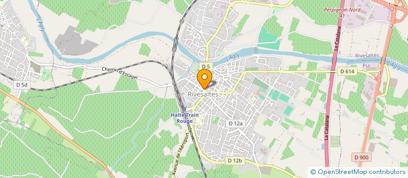 localisation de l'entreprise MONSIEUR SAMUEL CASTILLO  RIVESALTES