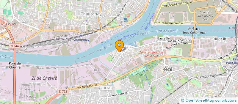 localisation de l'entreprise MONSIEUR SAMUEL CAZENEUVE à REZE