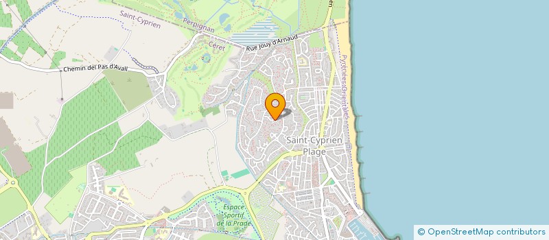 localisation de l'entreprise MONSIEUR SAMUEL CHABER  SAINT-CYPRIEN