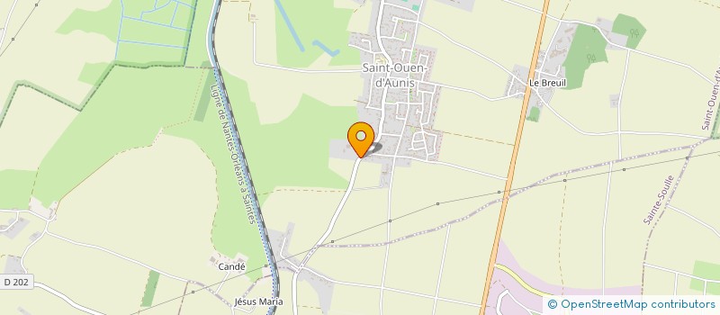 localisation de l'entreprise MONSIEUR SAMUEL CHABIRON  SAINT-OUEN-D'AUNIS