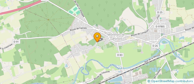 localisation de l'entreprise MONSIEUR SAMUEL CHAMPION  MONTFORT-LE-GESNOIS