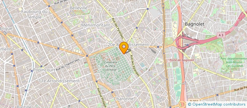 localisation de l'entreprise MONSIEUR SAMUEL CHARTIER  PARIS