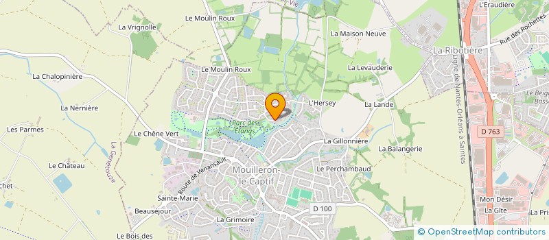 localisation de l'entreprise MONSIEUR SAMUEL CHAURAY à MOUILLERON-LE-CAPTIF