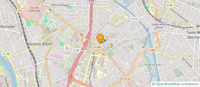 localisation de l'entreprise MONSIEUR SAMUEL CHEMAMA  CRETEIL