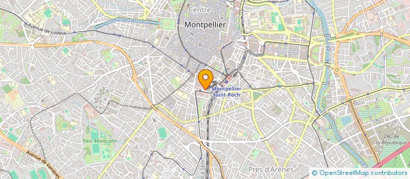 localisation de l'entreprise MONSIEUR SAMUEL CHENE à MONTPELLIER