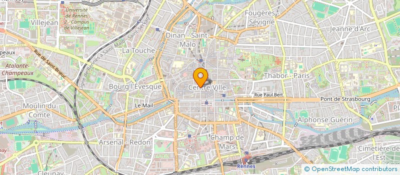 localisation de l'entreprise MONSIEUR SAMUEL CHENU  RENNES