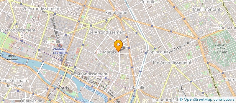 localisation de l'entreprise MONSIEUR SAMUEL CHICHEPORTICHE à PARIS
