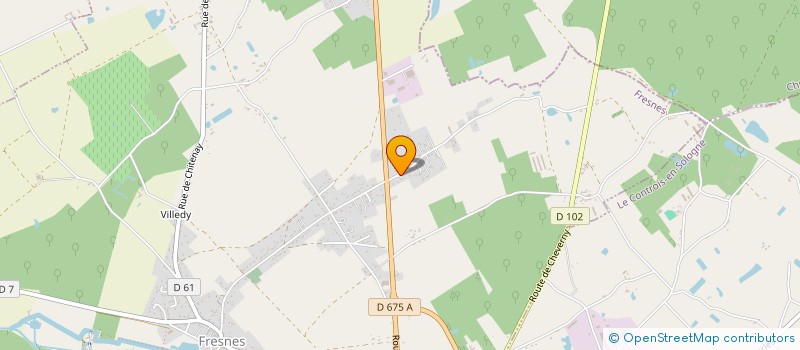 localisation de l'entreprise MONSIEUR SAMUEL CHRETIEN  FRESNES