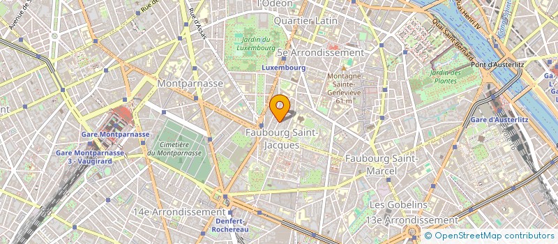 localisation de l'entreprise MONSIEUR SAMUEL CHRISTOPHE à PARIS