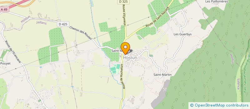 localisation de l'entreprise MONSIEUR SAMUEL CIGNA  HOSTUN