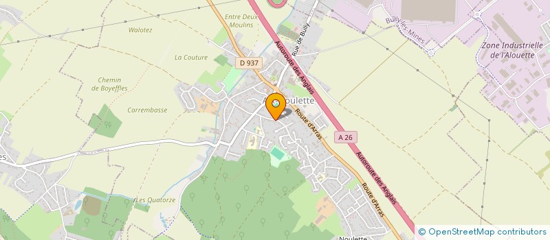 localisation de l'entreprise MONSIEUR SAMUEL CLARISSE  AIX-NOULETTE