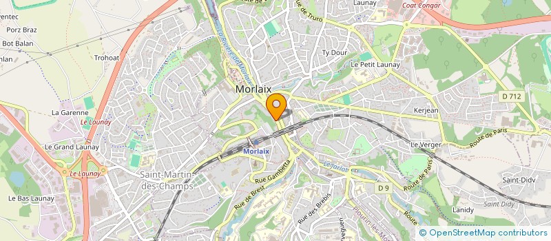 localisation de l'entreprise MONSIEUR SAMUEL COATRIEUX à MORLAIX