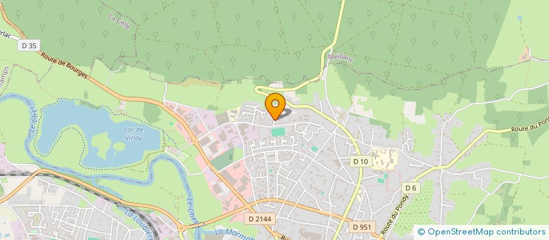 localisation de l'entreprise MONSIEUR SAMUEL COCCORULLO  SAINT-AMAND-MONTROND