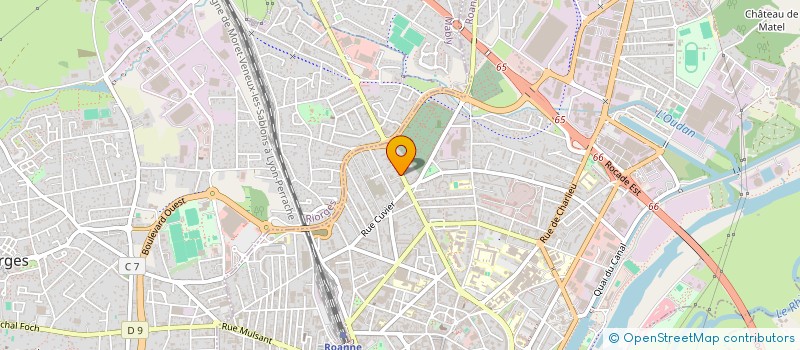 localisation de l'entreprise MONSIEUR SAMUEL CODRON à ROANNE