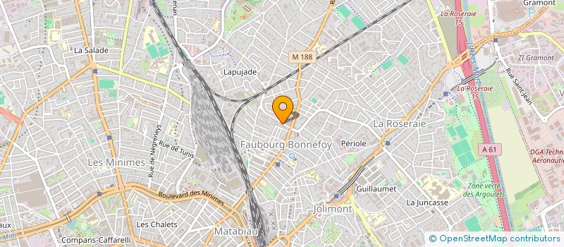 localisation de l'entreprise MONSIEUR SAMUEL COHEN à TOULOUSE
