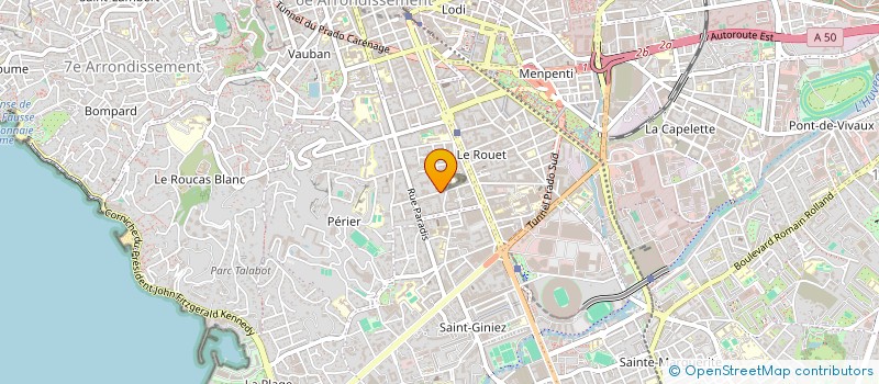 localisation de l'entreprise MONSIEUR SAMUEL COHEN  MARSEILLE