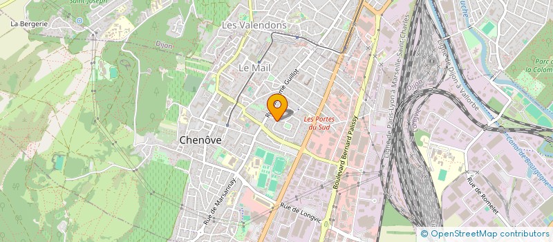 localisation de l'entreprise MONSIEUR SAMUEL COKER à CHENOVE