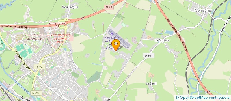 localisation de l'entreprise MONSIEUR SAMUEL COLLAUDIN  PARAY-LE-MONIAL