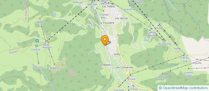 localisation de l'entreprise MONSIEUR SAMUEL COLLOMB-CLERC à LA CLUSAZ