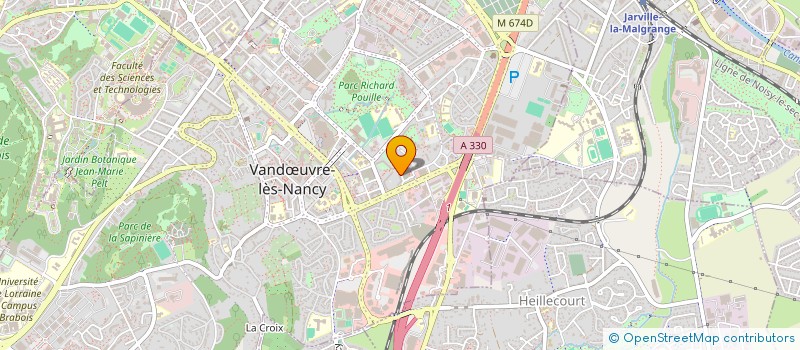 localisation de l'entreprise MONSIEUR SAMUEL CONSTANTIN  VANDUVRE-LES-NANCY