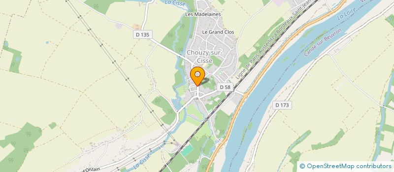 localisation de l'entreprise MONSIEUR SAMUEL CORDEAU  VALLOIRE-SUR-CISSE