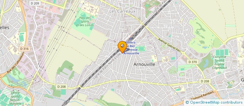 localisation de l'entreprise MONSIEUR SAMUEL CORNEN à ARNOUVILLE