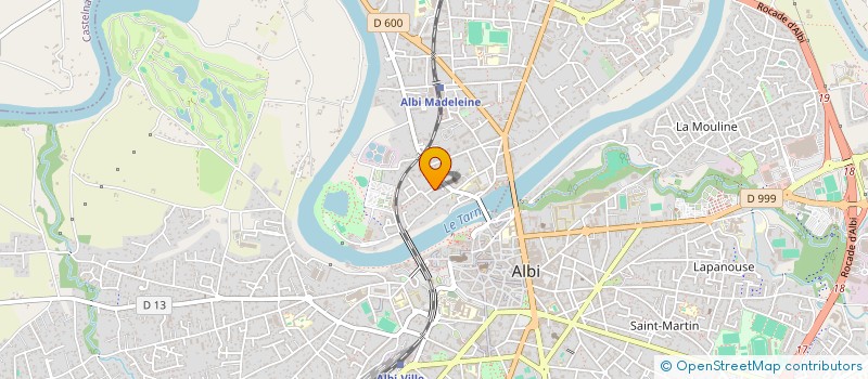 localisation de l'entreprise MONSIEUR SAMUEL CORTES  ALBI