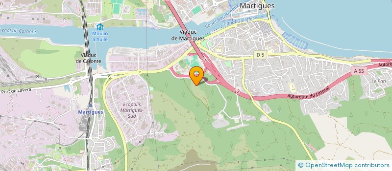 localisation de l'entreprise MONSIEUR SAMUEL COUMTSOS à MARTIGUES