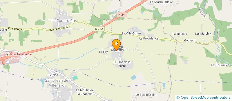 localisation de l'entreprise MONSIEUR SAMUEL DANILO à PLOERMEL