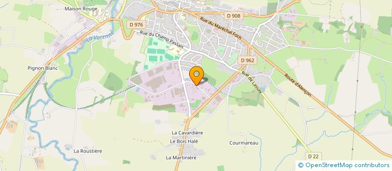 localisation de l'entreprise MONSIEUR SAMUEL DANJOU à DOMFRONT-EN-POIRAIE