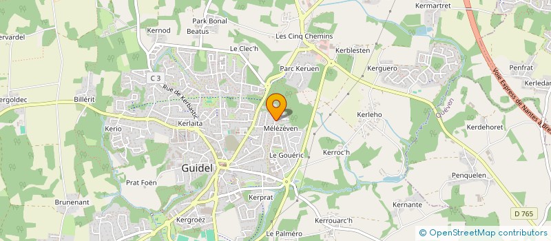 localisation de l'entreprise MONSIEUR SAMUEL DANO à GUIDEL