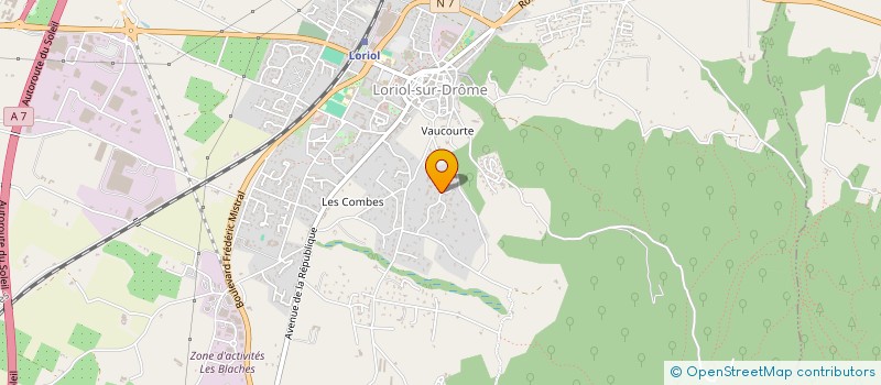 localisation de l'entreprise MONSIEUR SAMUEL DE BARROS ALVES à LORIOL-SUR-DROME