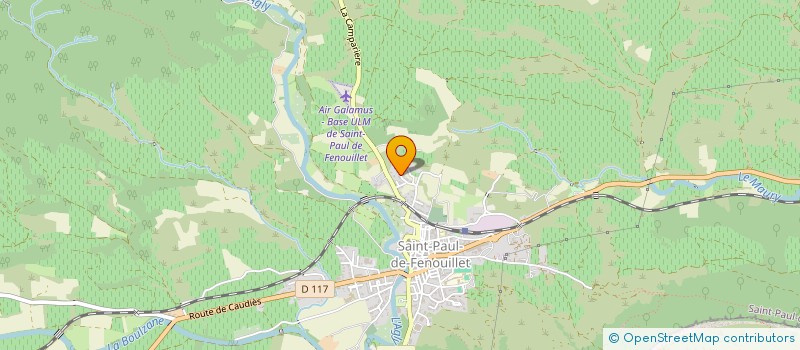 localisation de l'entreprise MONSIEUR SAMUEL DE BIE  SAINT-PAUL-DE-FENOUILLET