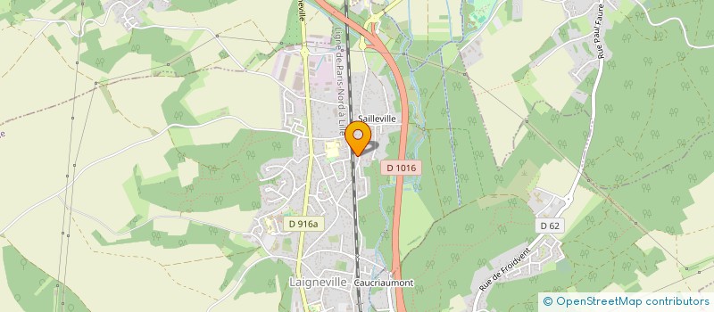 localisation de l'entreprise MONSIEUR SAMUEL DE BRITO DE ALMEIDA  LAIGNEVILLE