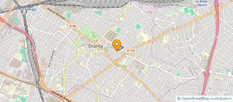 localisation de l'entreprise MONSIEUR SAMUEL DE SOUZA CARVALHO à DRANCY