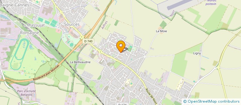 localisation de l'entreprise MONSIEUR SAMUEL DEAN  AIFFRES