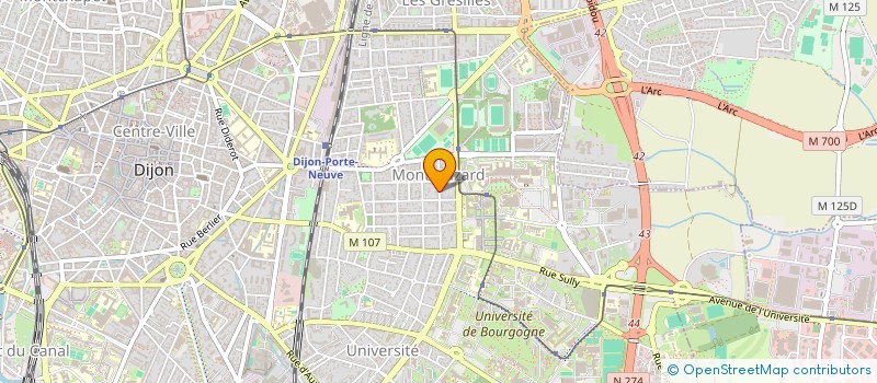 localisation de l'entreprise MONSIEUR SAMUEL DELL AGNOLA  DIJON