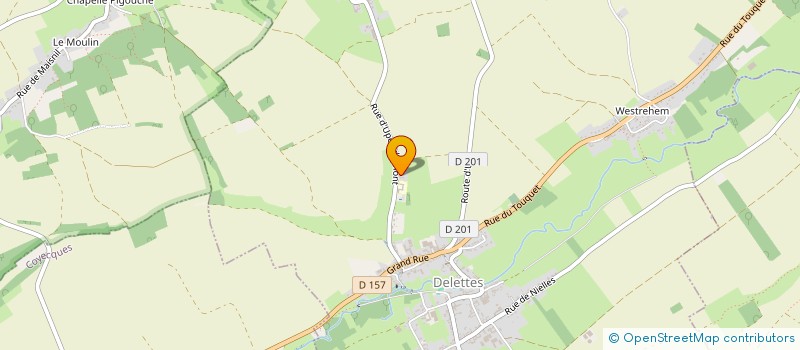 localisation de l'entreprise MONSIEUR SAMUEL DELOBEL  DELETTES