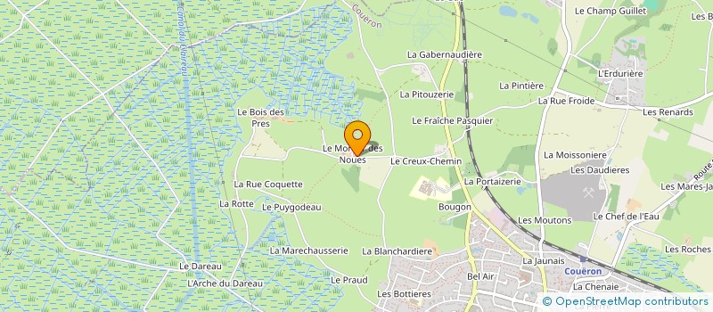 localisation de l'entreprise MONSIEUR SAMUEL DELORME à COUERON